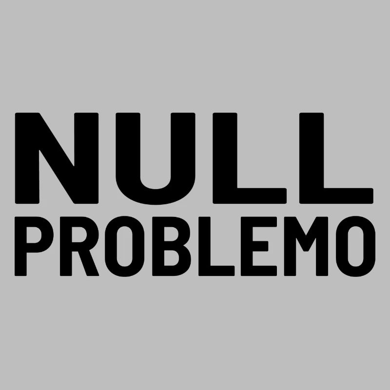 Zéro problème, pas de problème