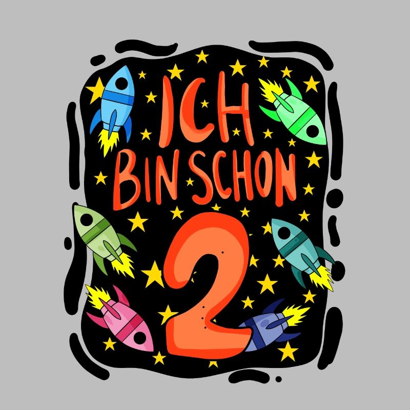 2 Jahre alt Junge - 2 Geburtstag - Ich bin 2