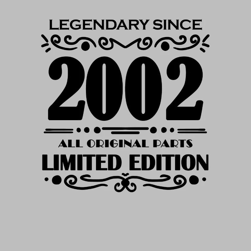 2002 - Né 2002 - Année de construction 2002