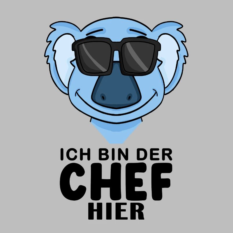 Cooler Koalabär Chef Spruch