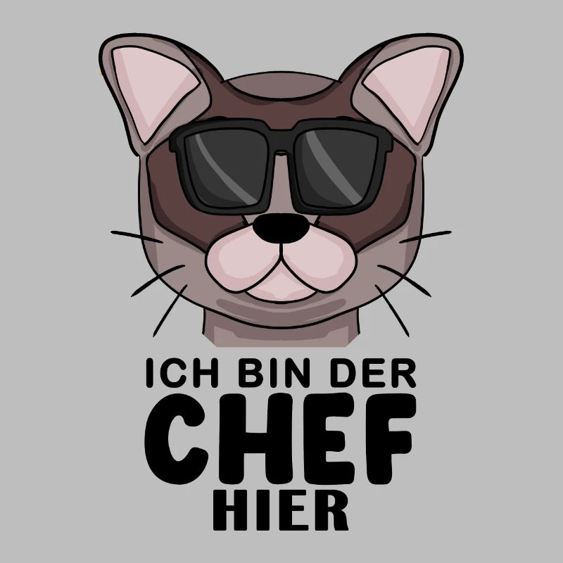 coole Katze - Burma Katze - Chef Spruch