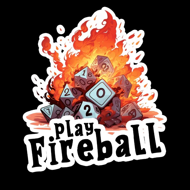 Exaggerated Fireball – Cube Chaos RPG