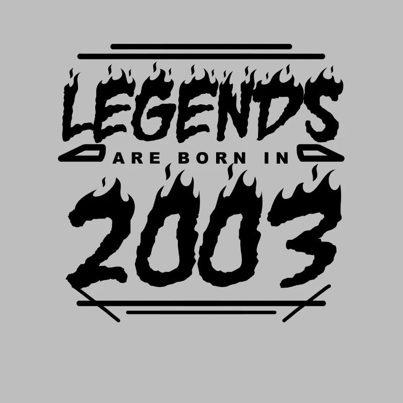Légende 2003 - Année 2003 - Année de construction 2003