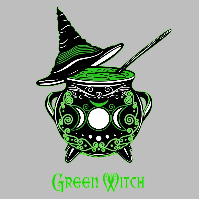 Chaudron Sorcière Chaudron Sorcière Verte