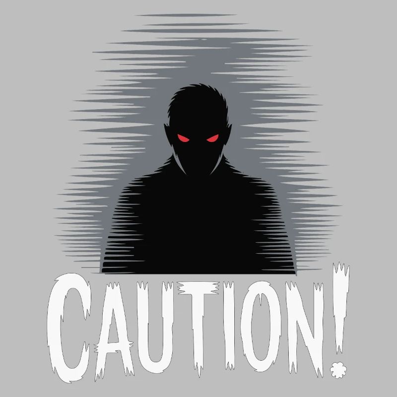 Dark Shadow Caution Graphic