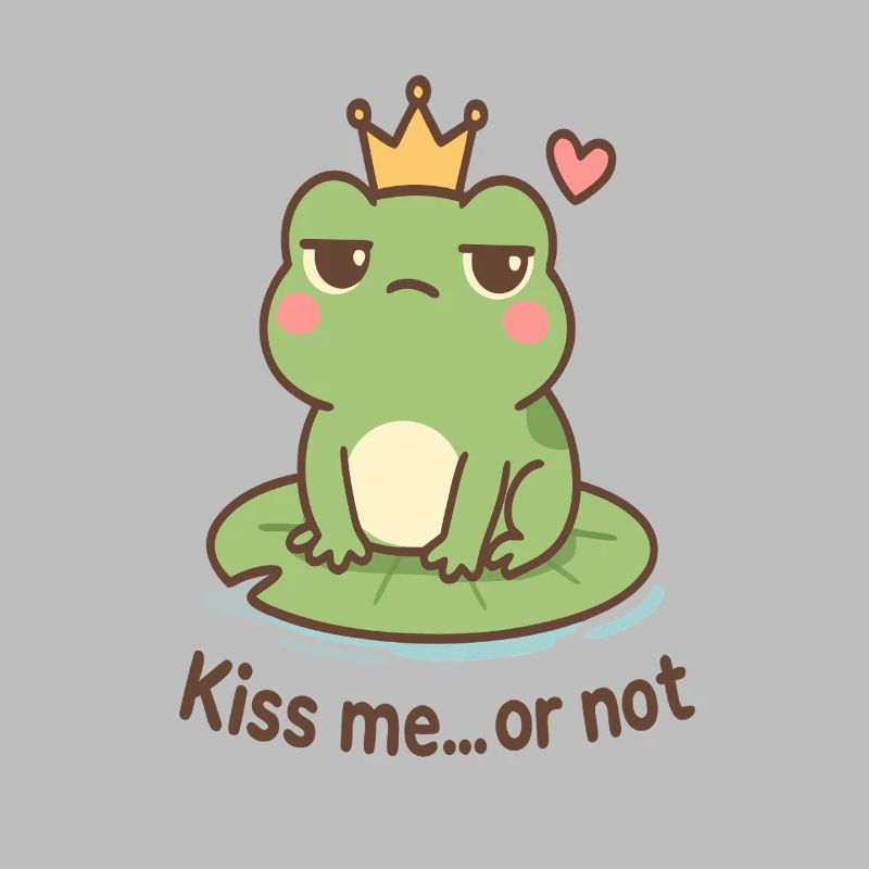 Kussfrosch König – Küss mich oder nicht