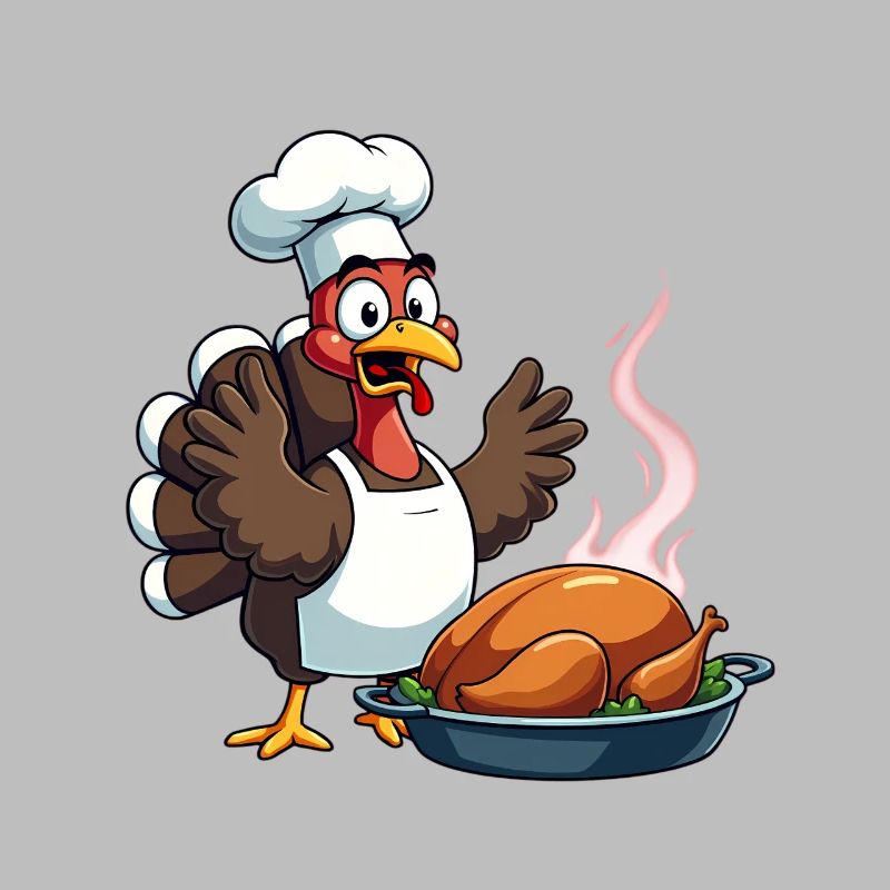 Cuisinier de dinde de Thanksgiving