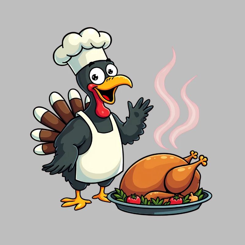 Cuisinier de dinde de Thanksgiving