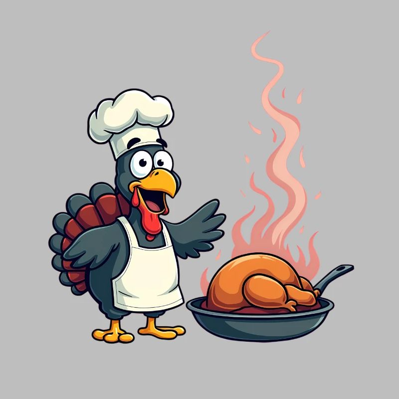 Cuisinier de dinde de Thanksgiving