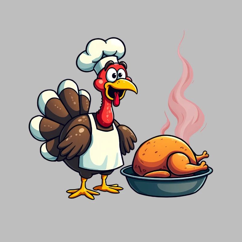 Cuisinier de dinde de Thanksgiving