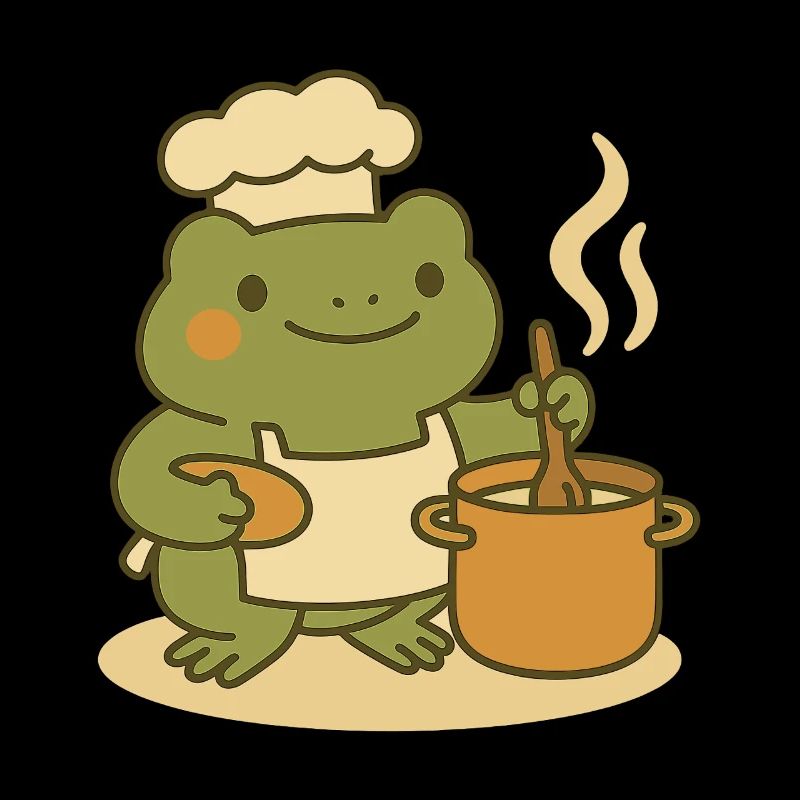 Cooking Frog – Cozy Kitchen Frog
