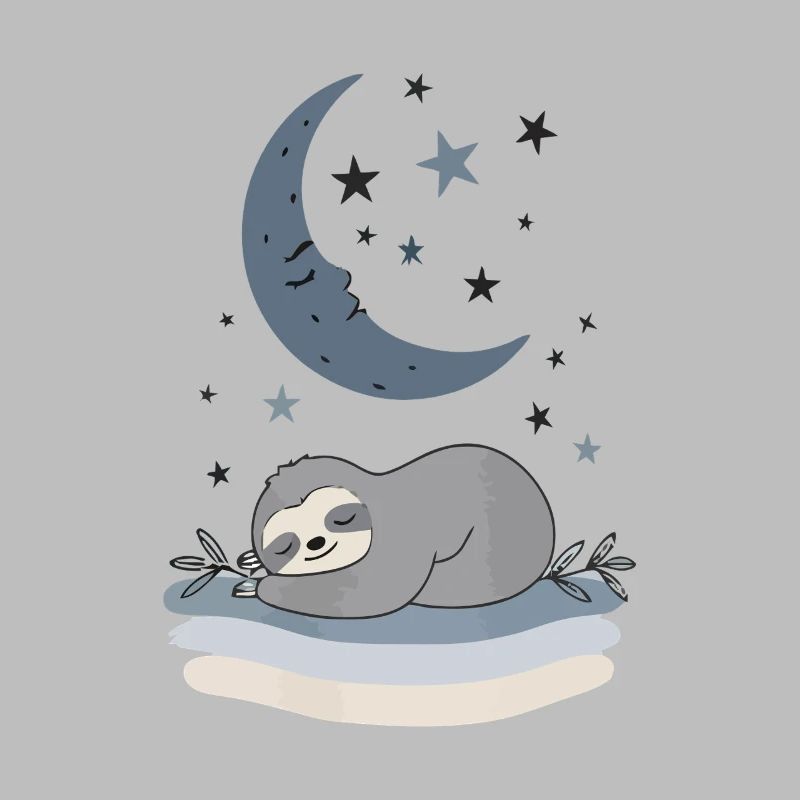 Moon Sleep Sloth