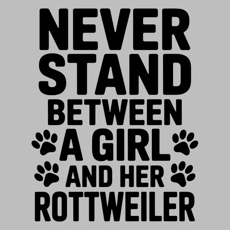 Rottweiler Spruch Mädchen Fun Rottweiler Geschenk