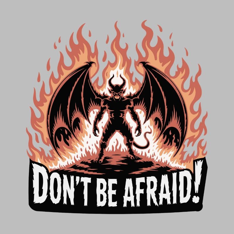 Demon in Flames Dont Be Afraid