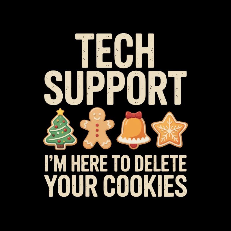 Tech Support Cookies Tee