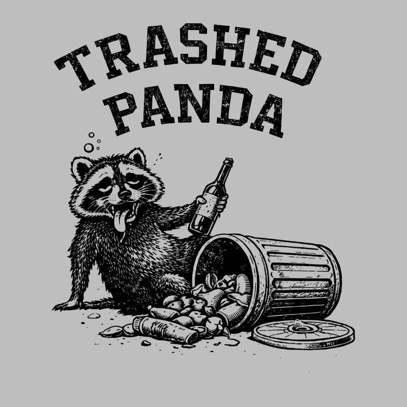 Trashed Panda
