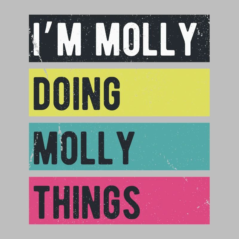 I’m Molly Doing Molly Things Retro Colors