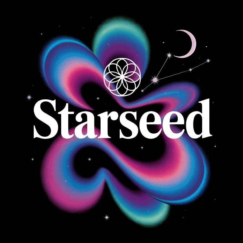Logo du tourbillon de couleurs Starseed