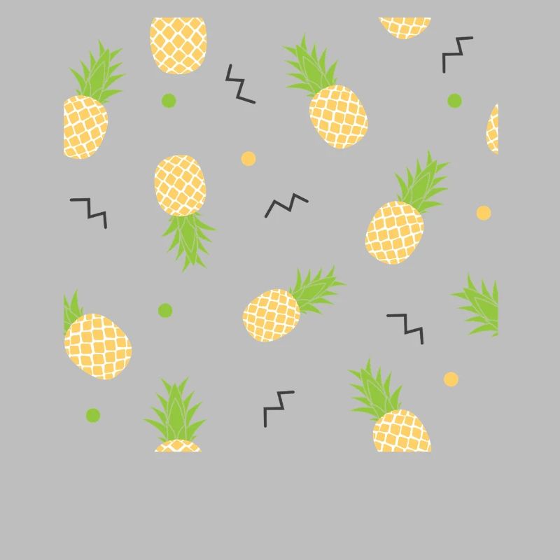 pineapple yellow pattern