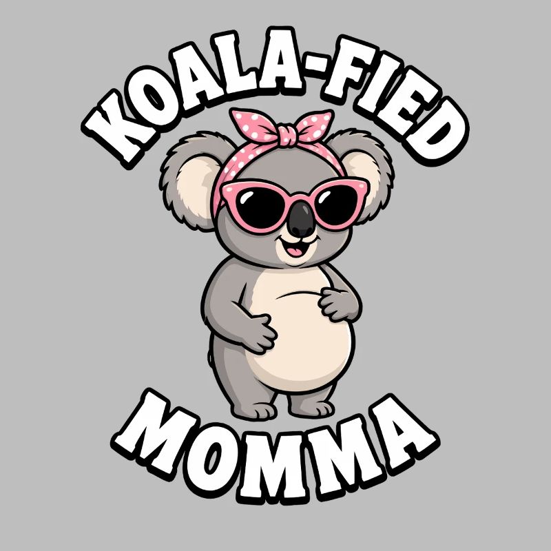 Maman de koala enceinte grossesse drôle