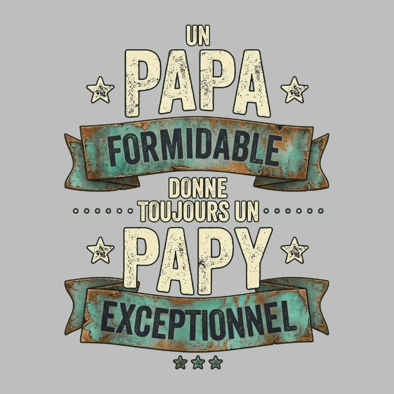 Papa Formidable Papy Exceptionnel Cadeau