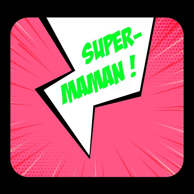 Supermom, Superheldin. Beste Mama. Comicbuch.