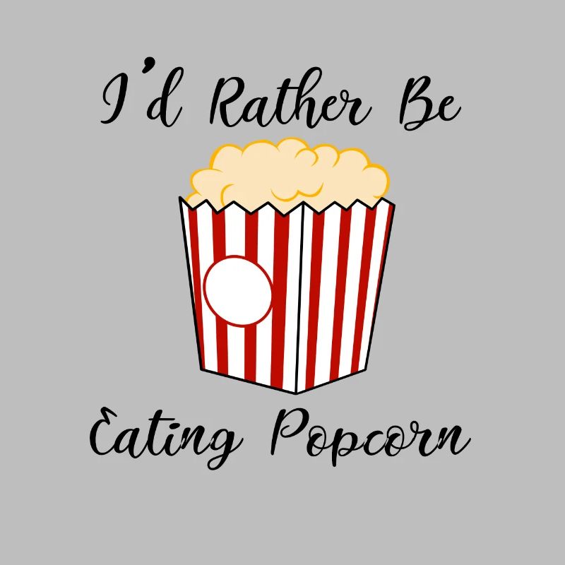 Popcorn Chef Citation drôle Manger du pop-corn