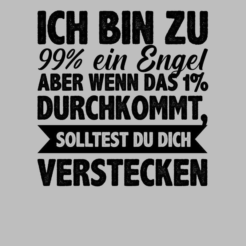 Ich Bin Fast Ein Engel verstecken lustig Spruch
