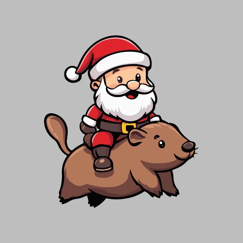 Biber Weihnachtsmann