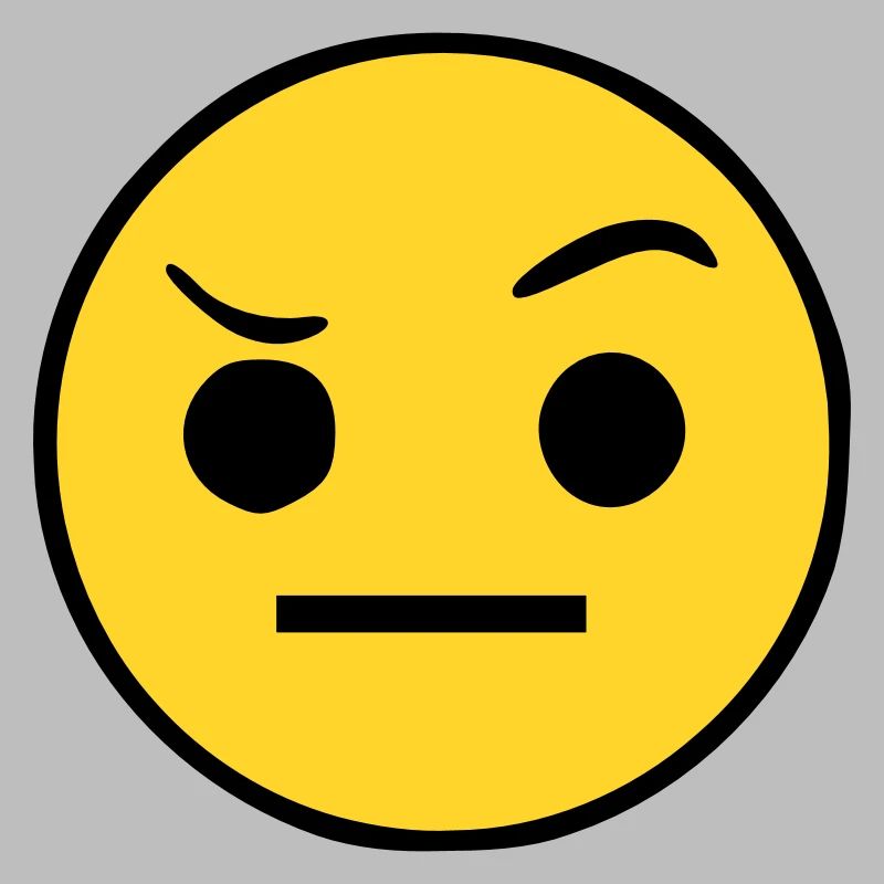 Emoji Skepticism Sketch Color