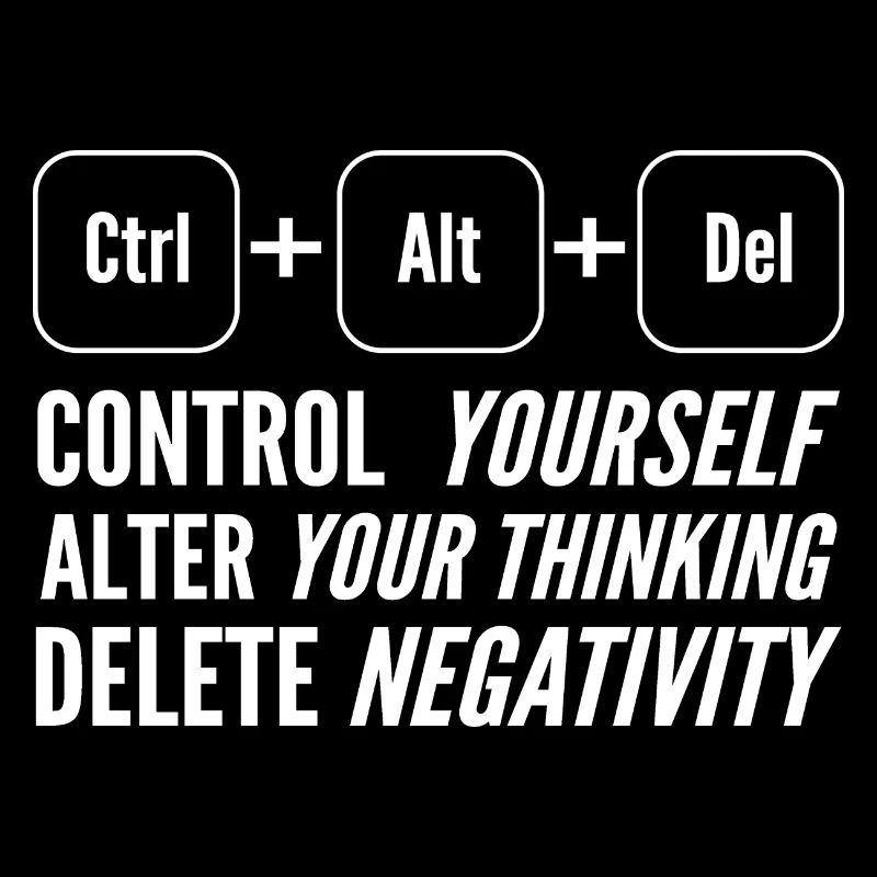 Strg + Alt + del Ängstlich oder ängstlich. Geschen
