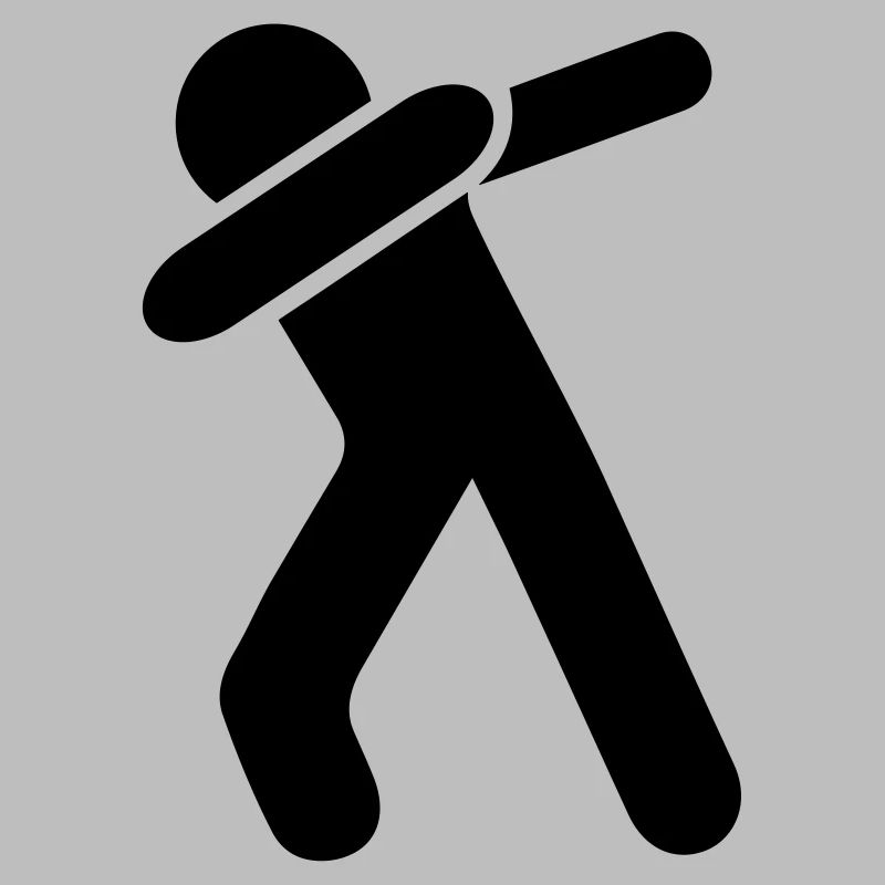 dab dabbing man