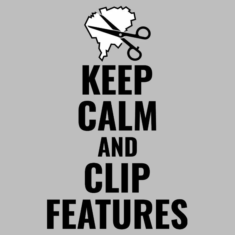 GIS Mapping Data Clip Features Spatial Geoinfo