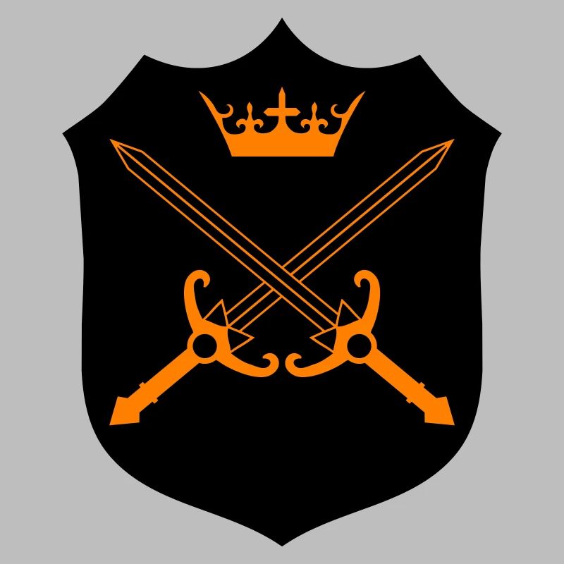 Emblème de la couronne des Épées Croix