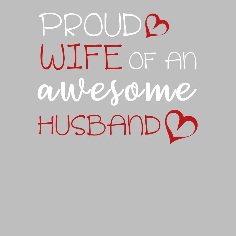 Proud Wife Mutter Awesome Husband Geschenk Idee