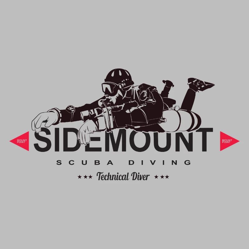 Sidemount Diver Tauchen Geschenk Tec Diving Höhle