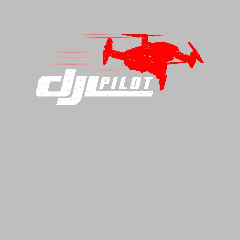 DJI Drone Airplane Pilot flyer Helikopter Geschenk