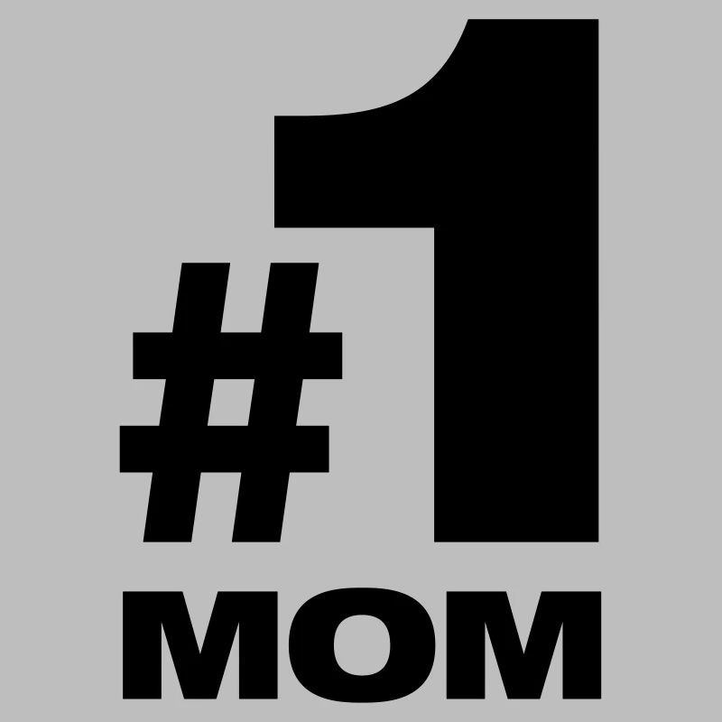 Nummer 1 Mom beste Mama Mutter Mutti Eltern Kinder