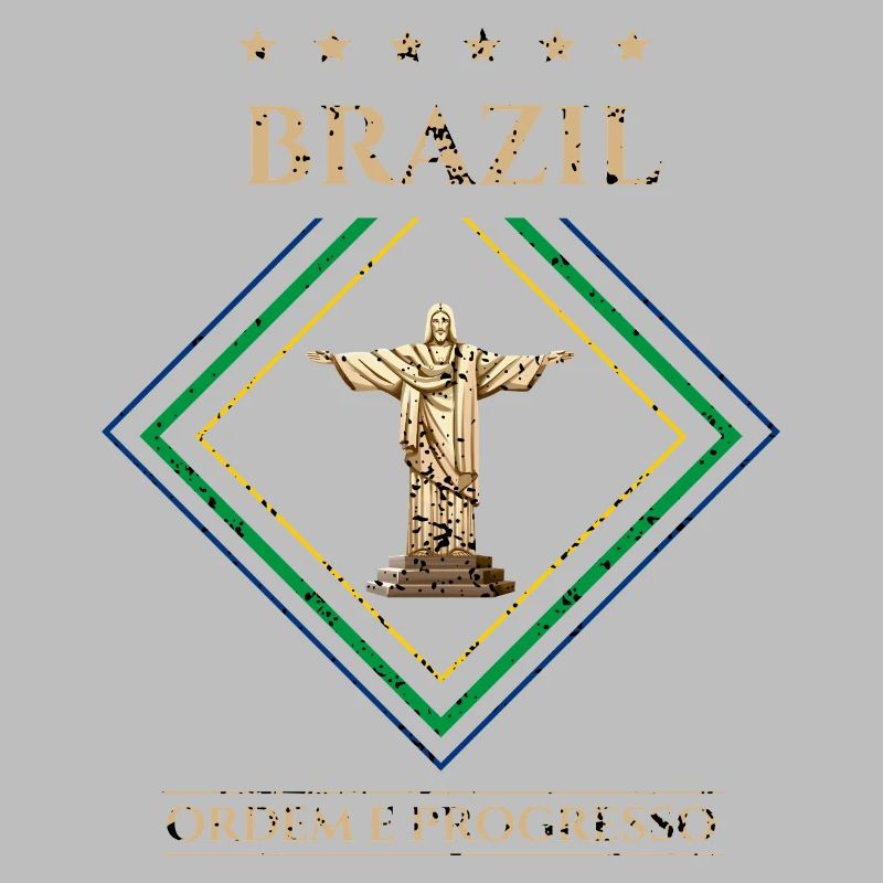 Brésil vintage-Ordre et Progrès