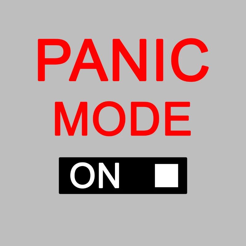 Mode panique sur le mode panique échapper échapper échapper