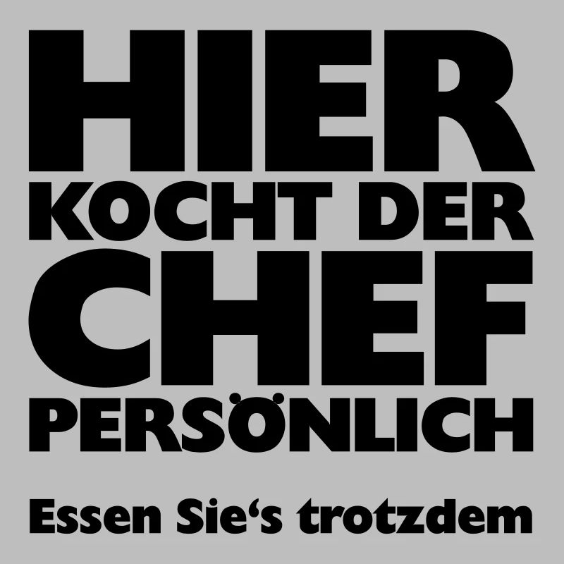 Here, the chef cooks! Eat's