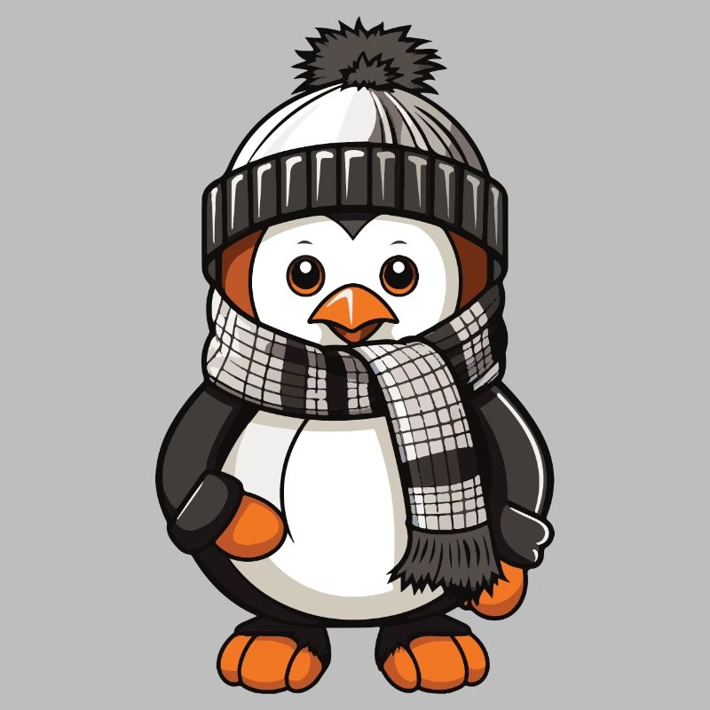 Penguin Winter Comic