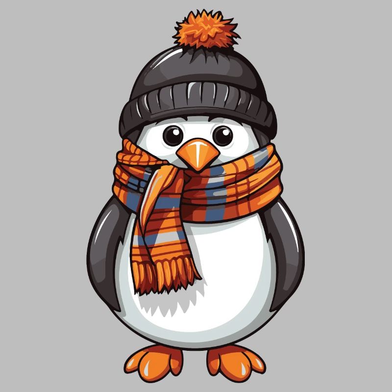 Penguin Winter Comic