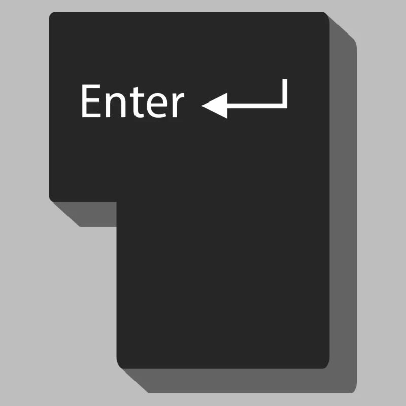 Enter Knopf Computer Geschenkidee