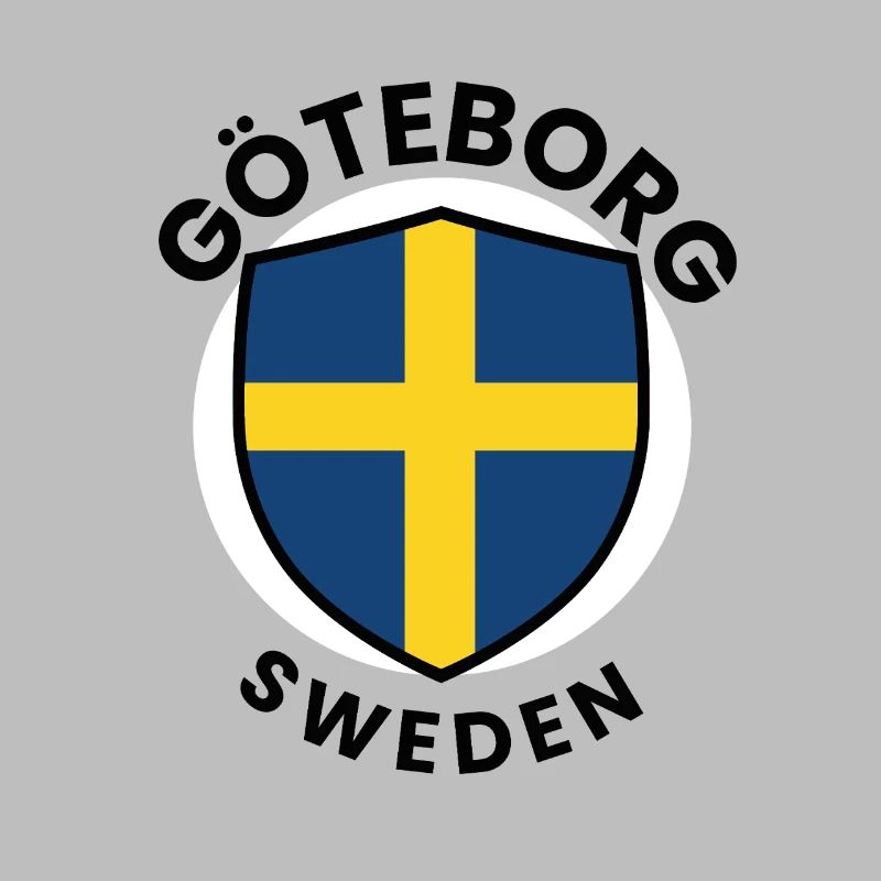 Bouclier du drapeau de Göteborg