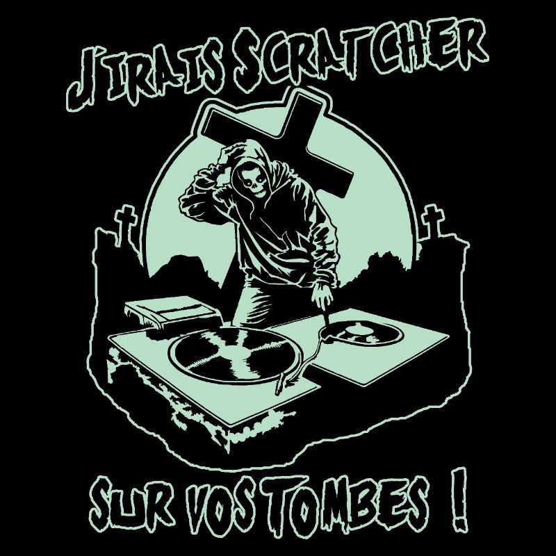 ICH WERDE AUF EURE GRÄBER KRATZEN!