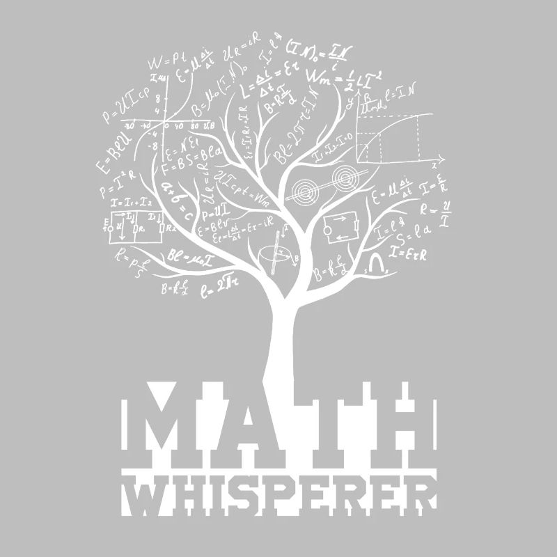 Math Whisperer T Shirt Maths Teacher