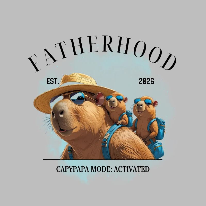 Paternité EST. 2026 – Mode Capypapa activé