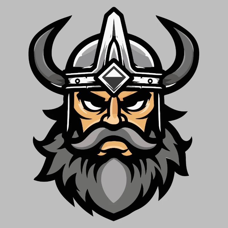 Wikinger Kopf Valhalla