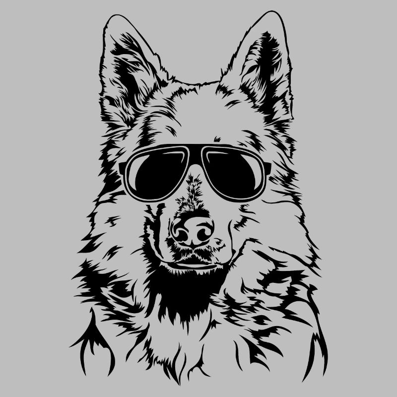 WEISSER SCHWEIZER SCHÄFERHUND cool Wilsigns Hunde
